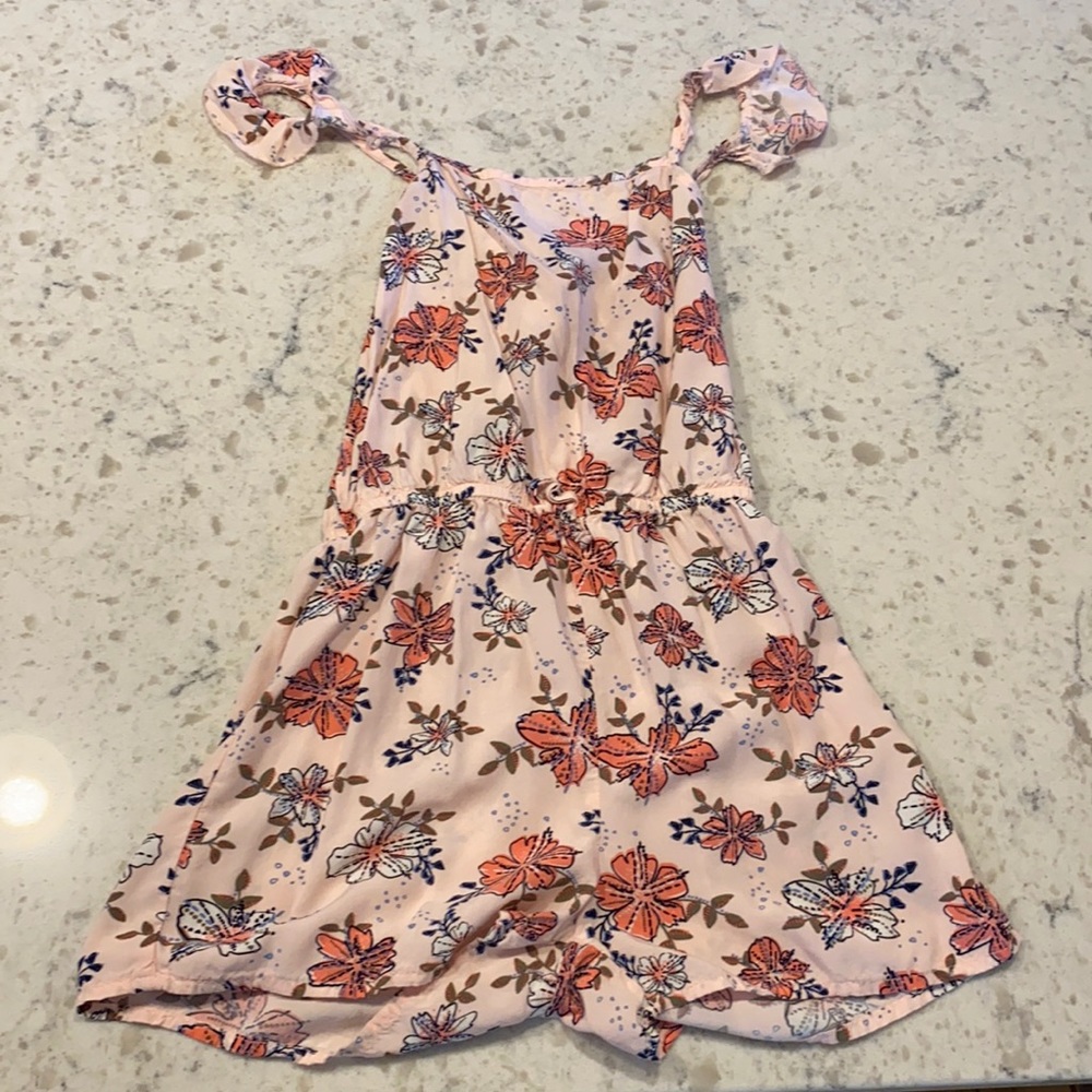 pink epic threads floral dress for kids